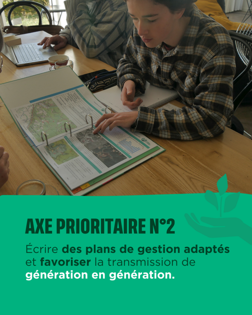 Axe prioritaire 2 : Écrire des plans de gestion adaptés
